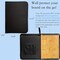 Bamboo Beading Board with Zipper Storage Case, Imperial Measurements Marked Wood Bead Design Board for Bracelet, Necklace, Bead Mat for Jewelry Making Tray, 15.35 * 11.42 * 0.39"
